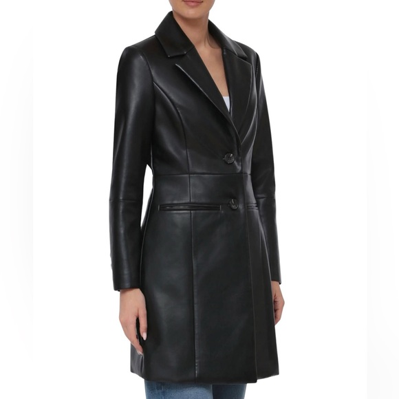 Avec Les Filles Jackets & Blazers - NWT Black Leather Jacket- Avec Les Filles